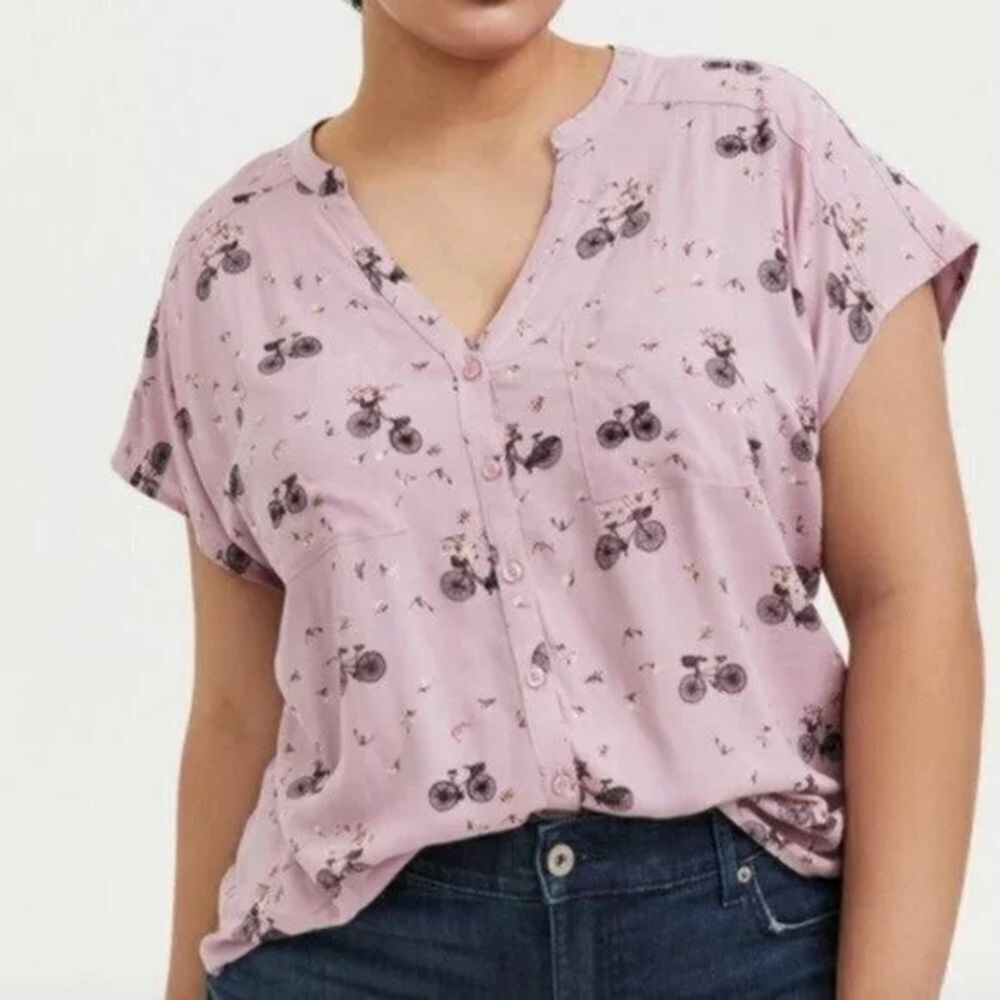 Torrid Challis Dolman Pullover E5*